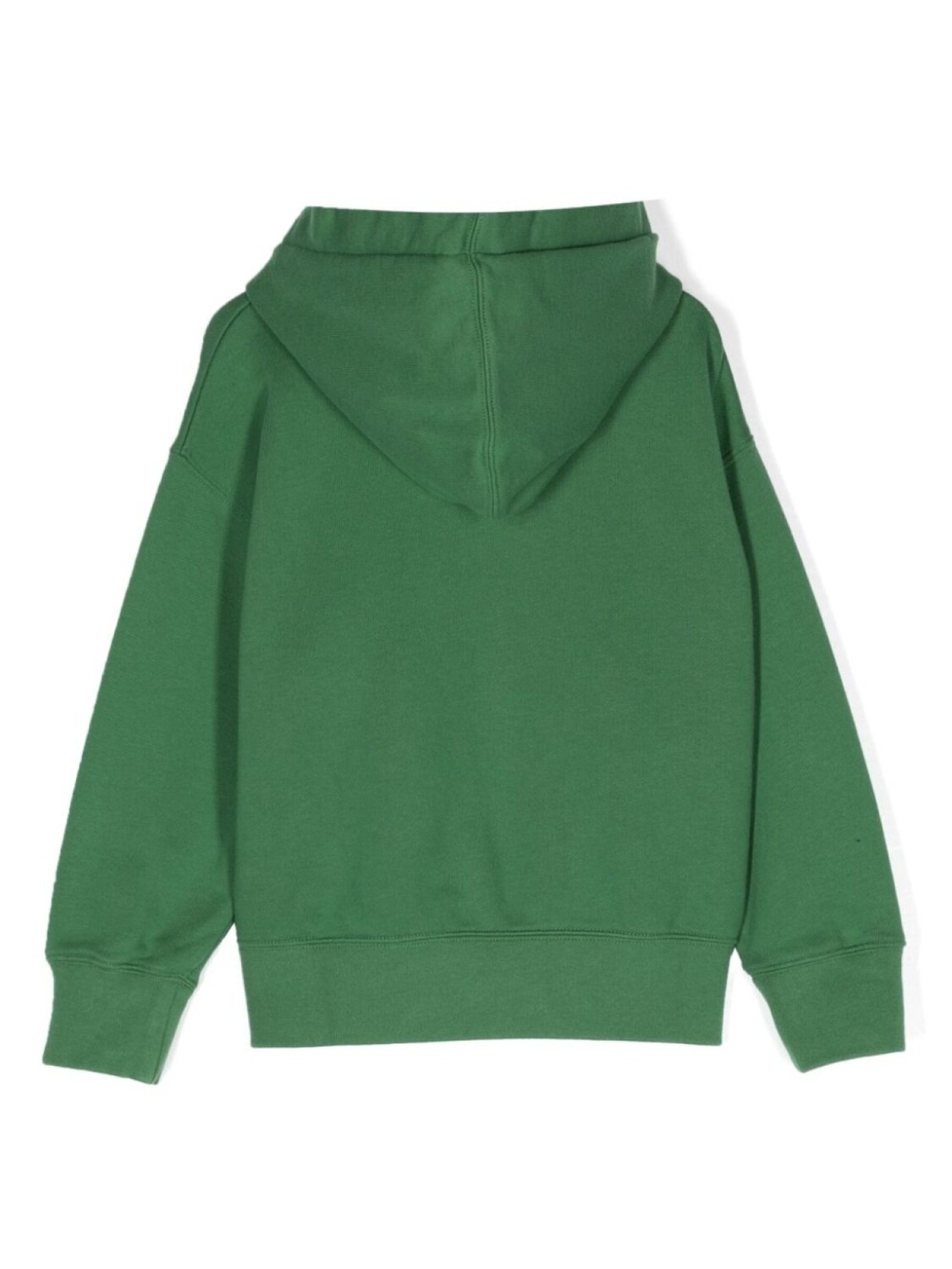 Palm Angels Kids худи из органического хлопка с графичным принтом, зеленый — фото 2