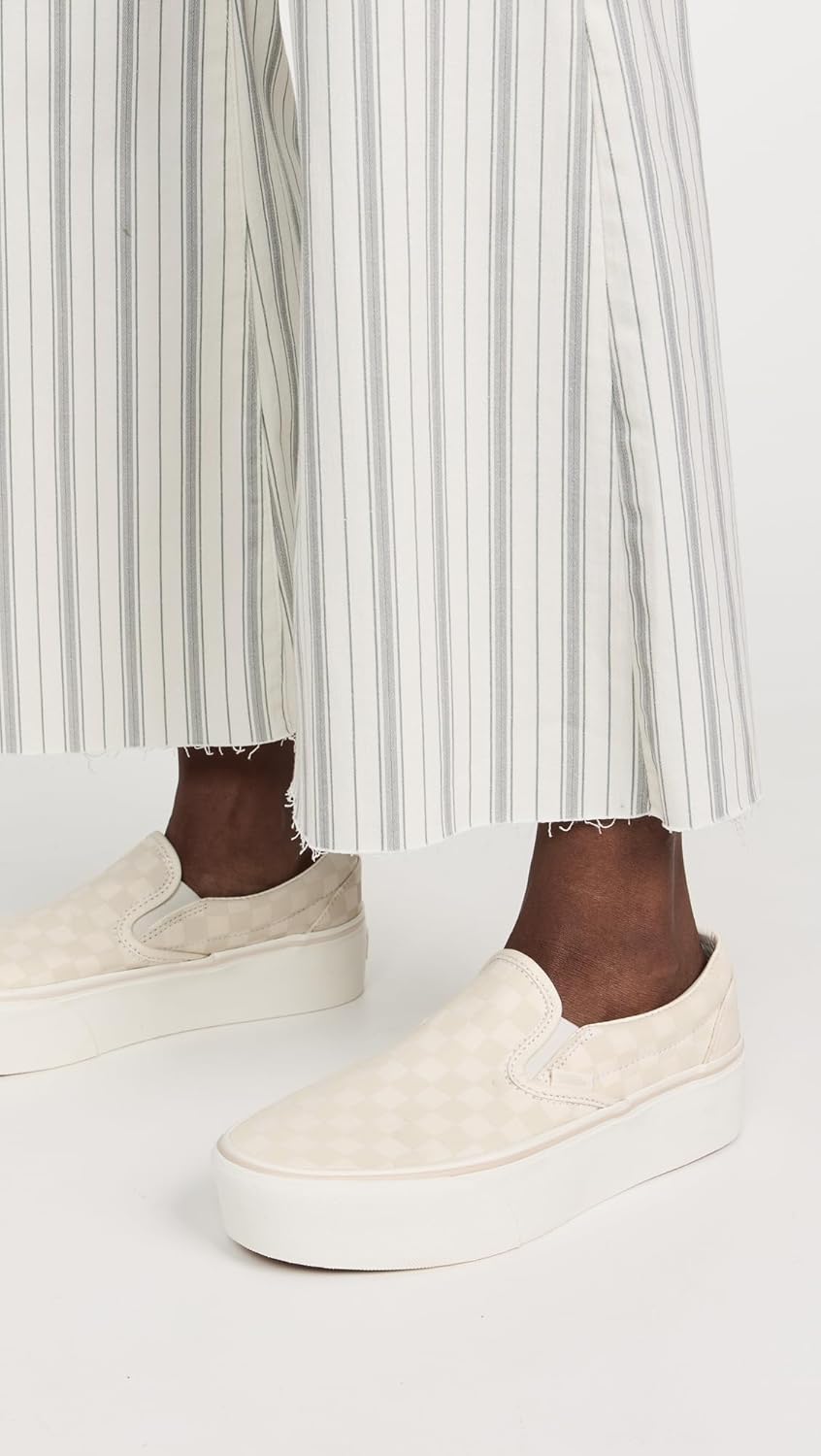 Классические слипоны Vans унисекс для взрослых, Marshmallow/Turtledove 1 — фото 3