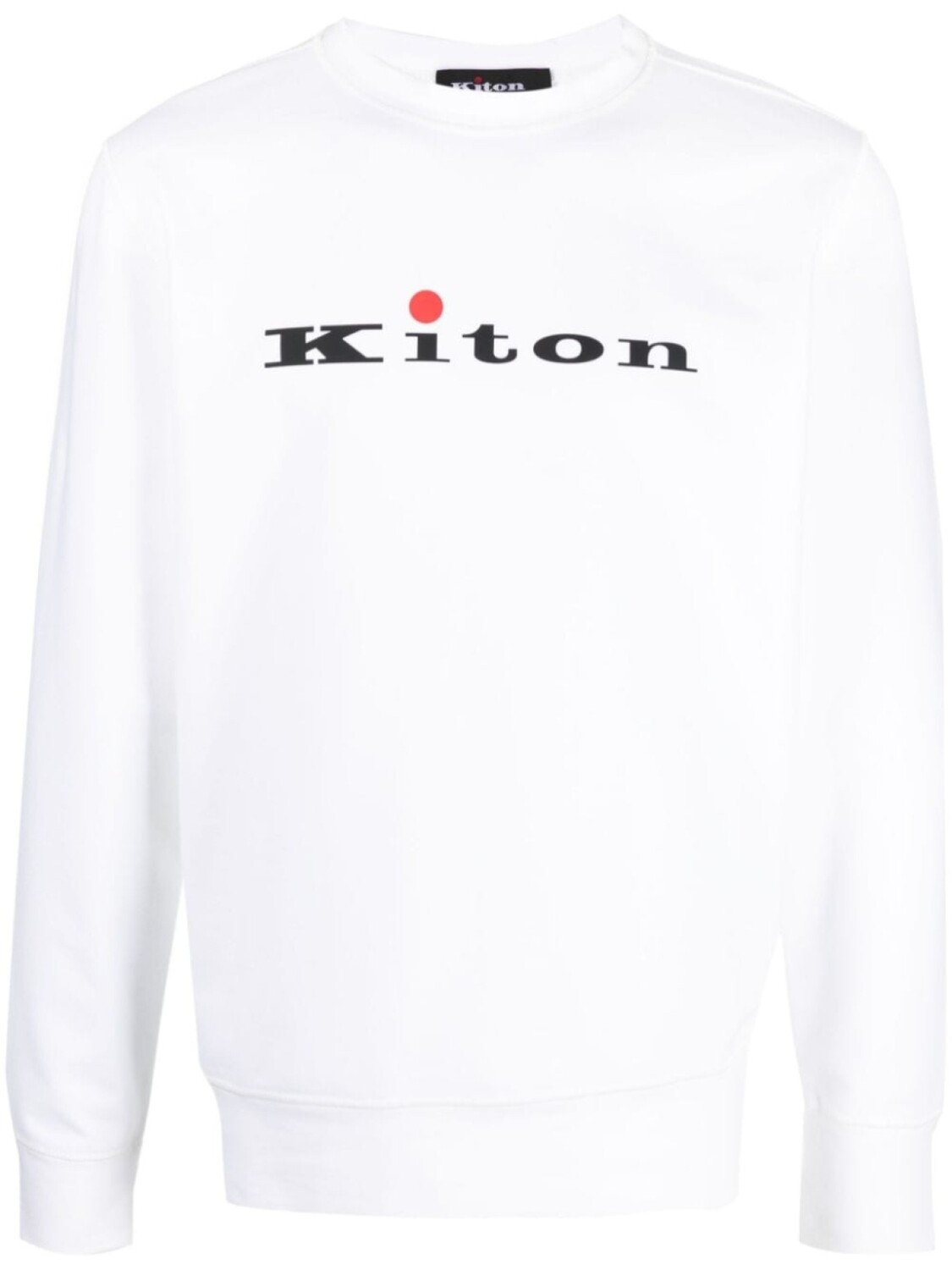 

Kiton толстовка с логотипом, белый