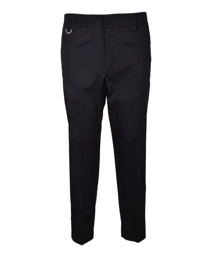 

Брюки из хлопка и эластана Low Brand, черный