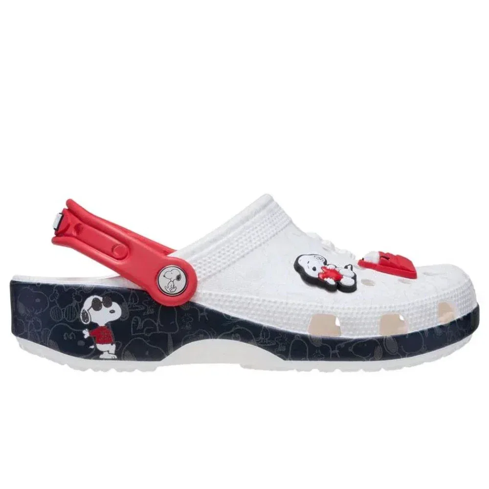 Crocs Peanuts Classic 211124-90H Clog USWhite Round Toe Shoes JAX1207 — фото 2