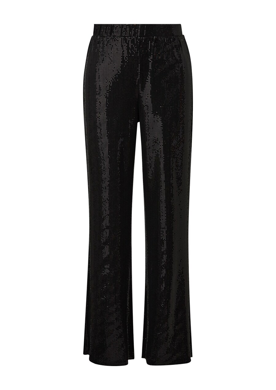 

Тканевые брюки QS Flared Pants, черный