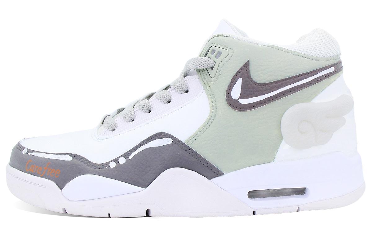 

Кроссовки Nike Flight Legacy Vintage Basketball Shoes Unisex Mid-top Green/brown/white, цвет Matcha