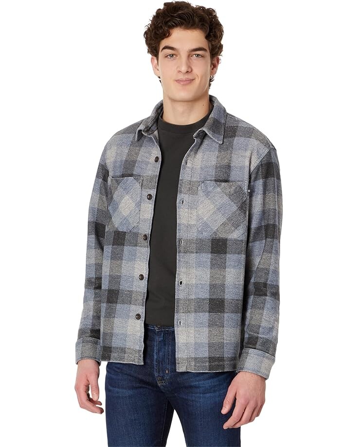 

Рубашка AG Jeans Elias, цвет Glen Buffalo Check Blue Ice