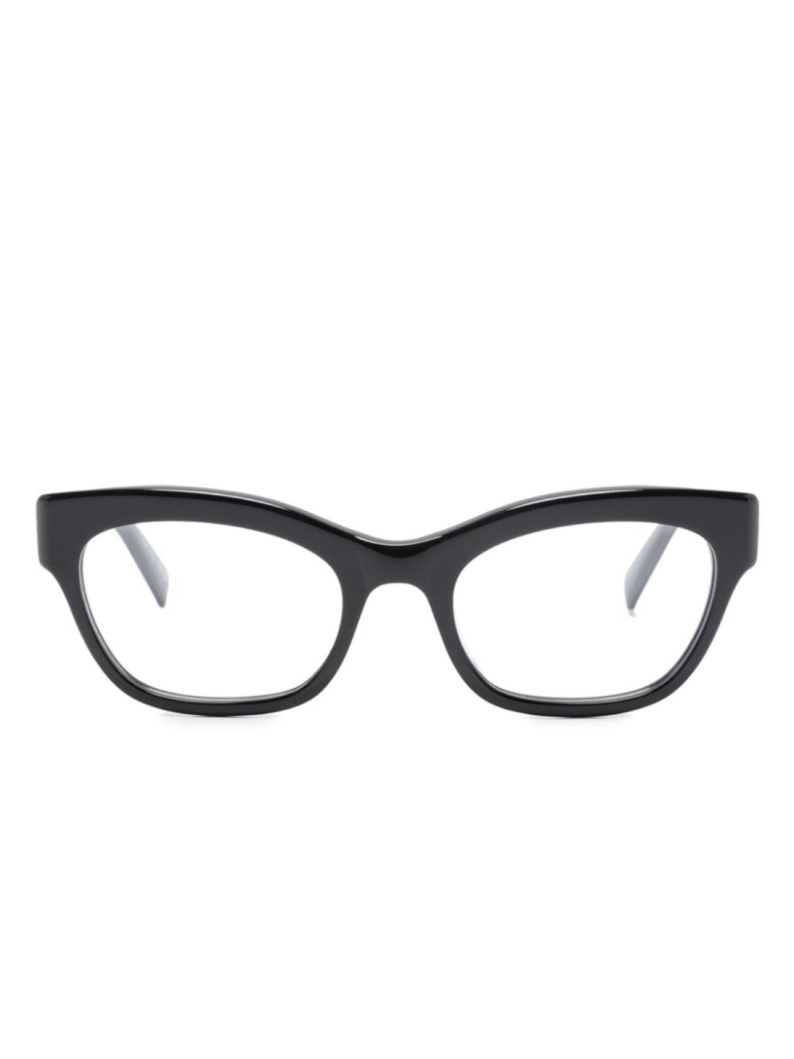 

Saint Laurent Eyewear очки в круглой оправе с логотипом, черный