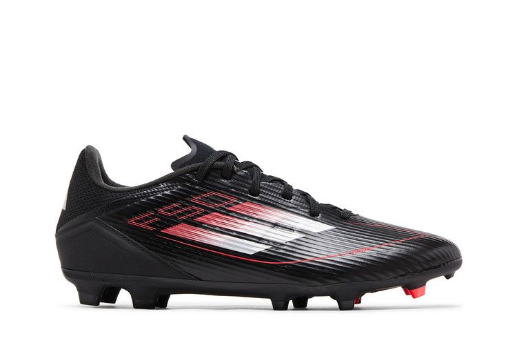 Бутсы adidas Adizero F50 League FG MG 'Stealth Victory Pack', черный — фото 2