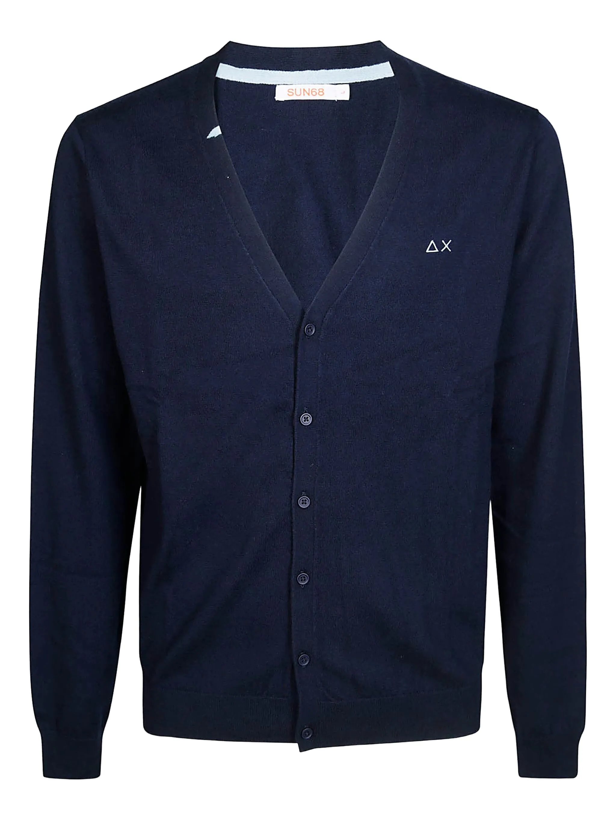 

Кардиган с V-образным вырезом Sun68, синий