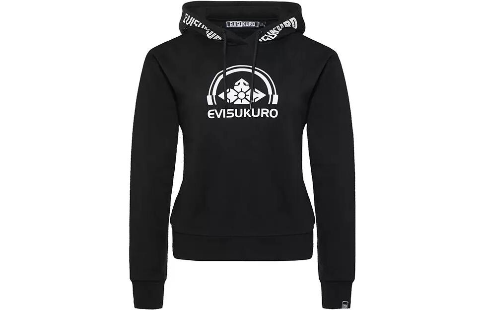 

Толстовка женская черная Evisu