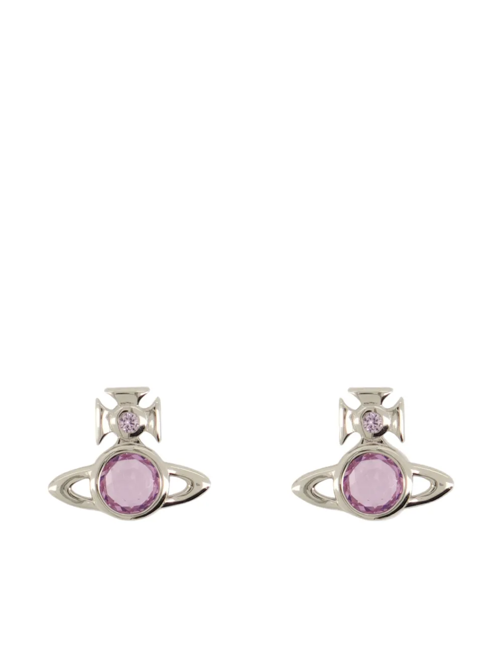 

Серьги-гвоздики Heather с декором Orb Vivienne Westwood, серебяный