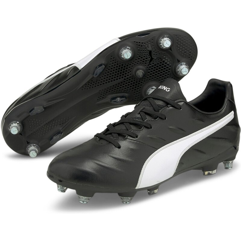 Футбольные бутсы для игры на траве King Pro 21 MXSG Puma, черный — фото 4
