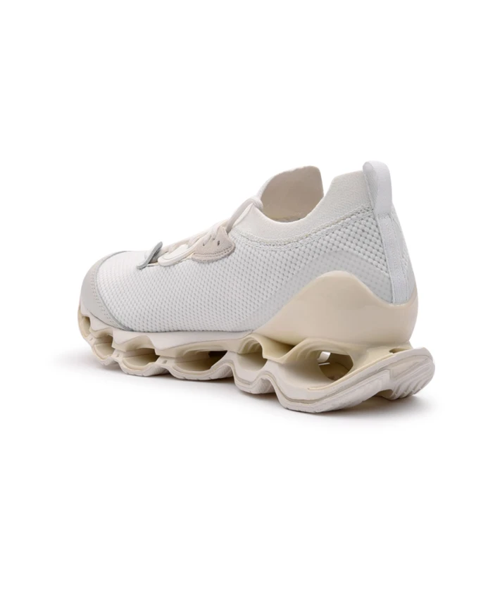 Кроссовки из технической ткани с резиновыми вставками Mizuno, белый — фото 3