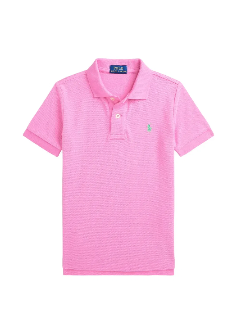 Рубашка-поло с коротким рукавом Polo Ralph Lauren Kids, розовый