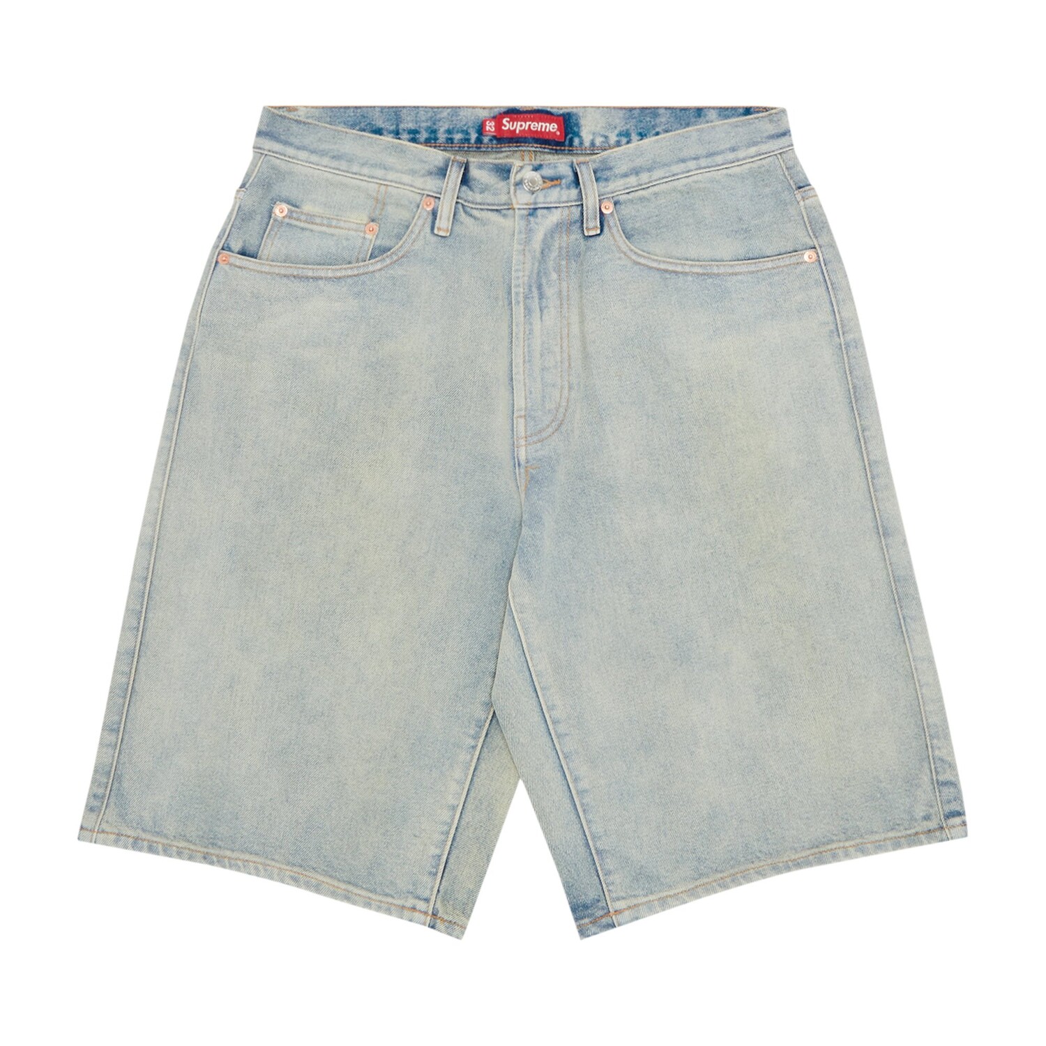 

Джинсовые шорты Supreme Baggy Dirty Indigo