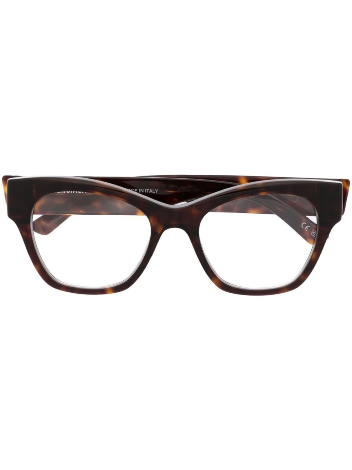 

Balenciaga Eyewear очки в оправе 'кошачий глаз' с логотипом, коричневый