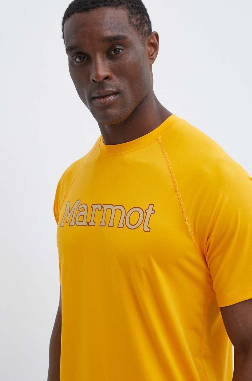 

Спортивная футболка Windridge Graphic Marmot, желтый