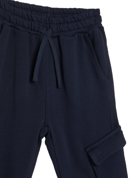 Спортивные брюки regular fit 3J68CF06I United Colors Of Benetton, синий — фото 3
