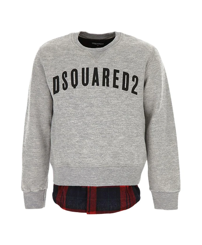 

Толстовка с логотипом Dsquared2, серый
