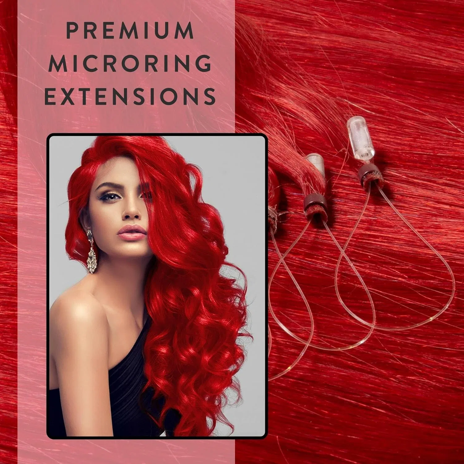 Наращивание волос Micro Ring Extensions Real Hair от hair2heart Hair2Heart — фото 2