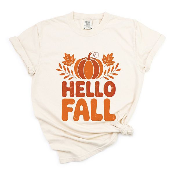 

Hello fall pumpkin футболка с эффектом поношенности и окрашенная в готовом виде Simply Sage Market, Ivory, Зеленый, Hello fall pumpkin футболка с эффектом поношенности и окрашенная в готовом виде Simply Sage Market, Ivory