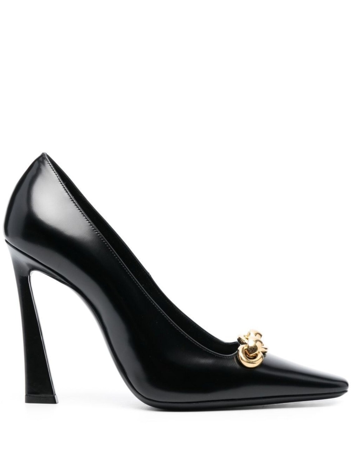 

Saint Laurent туфли-лодочки Silvana 110 с цепочкой, черный