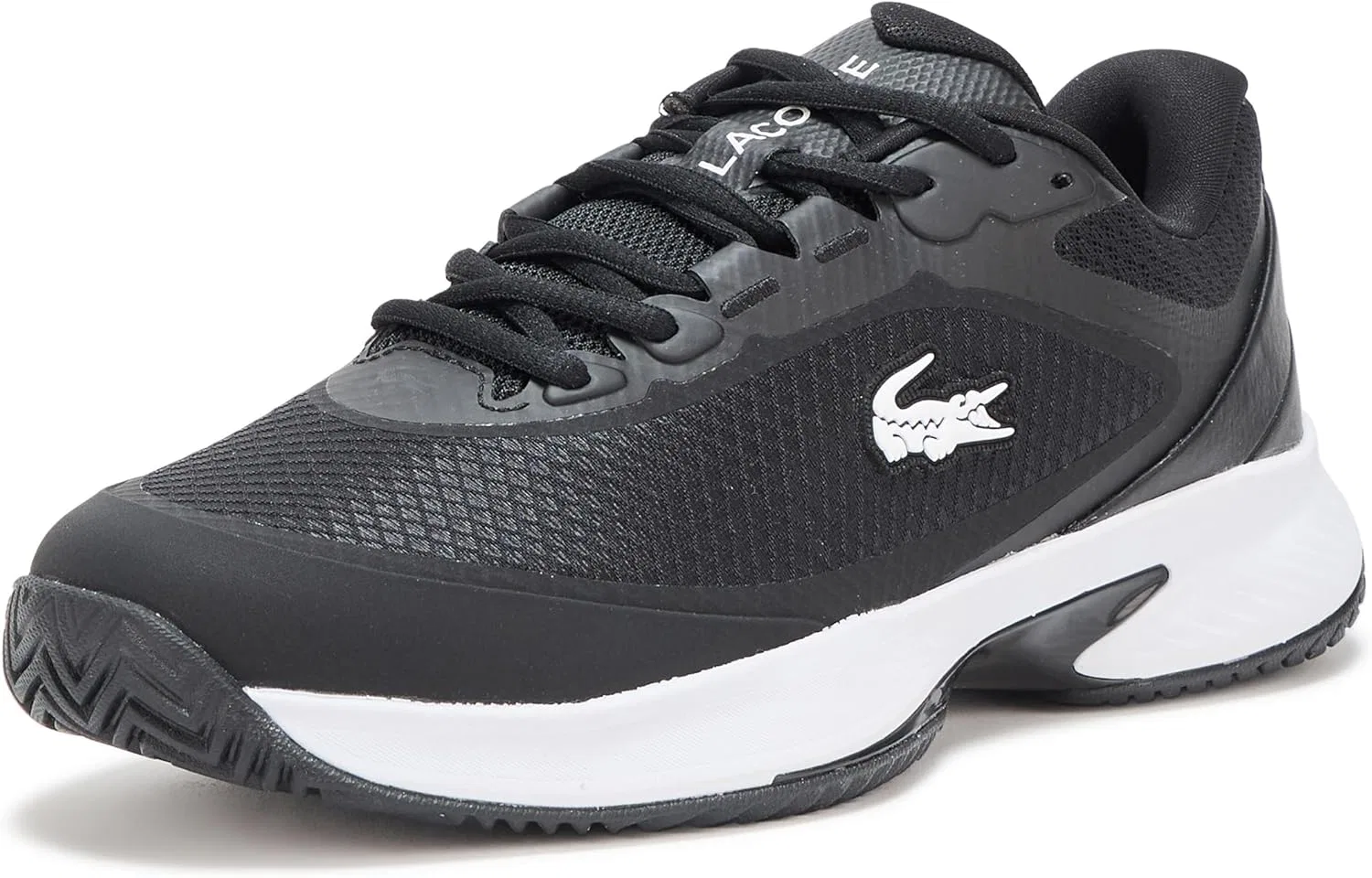 Кроссовки теннисные Lacoste, Black/White