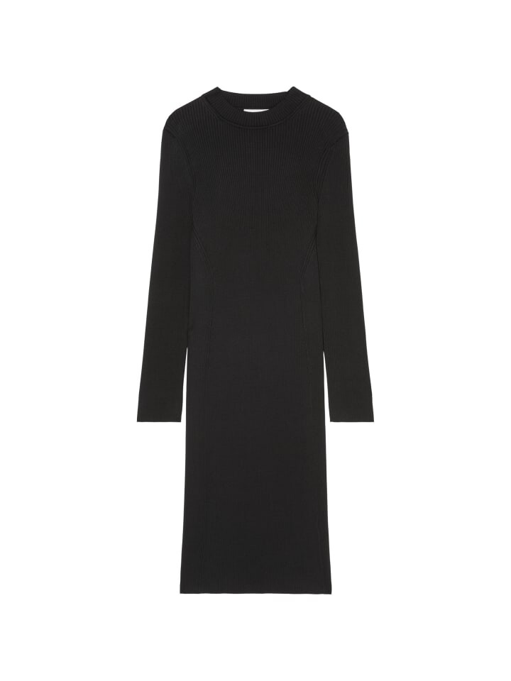 

Длинное платье Marc O'Polo Strick slim, черный