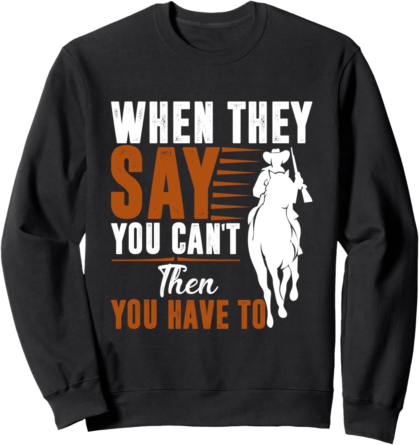 

Толстовка с изображением ковбоя и ковбойши в стиле родео Rodeo Design Ideas For Equestrian And Rodeo Rider, черный