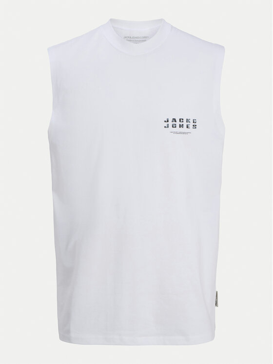 

Свободный крой майки Charge 12274740 Jack&Jones, белый