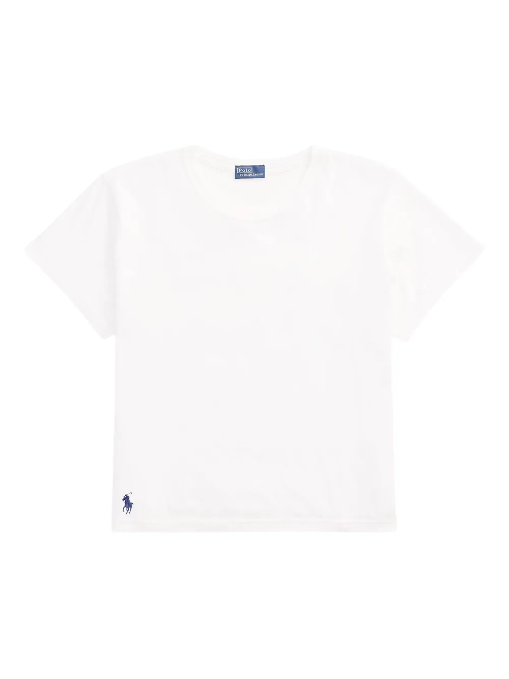 

Укороченная футболка POLO RALPH LAUREN, белый