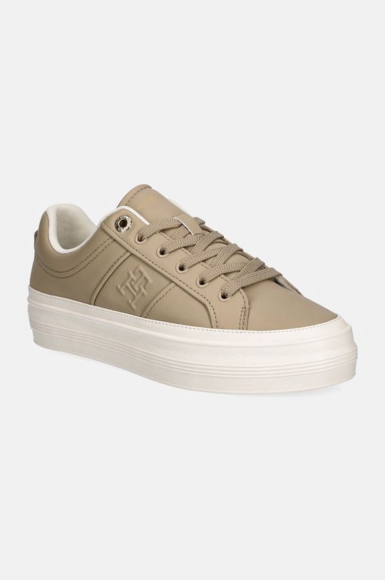 

Кроссовки ESSENTIAL VULC SNEAKER MONOGRAM Tommy Hilfiger, бежевый