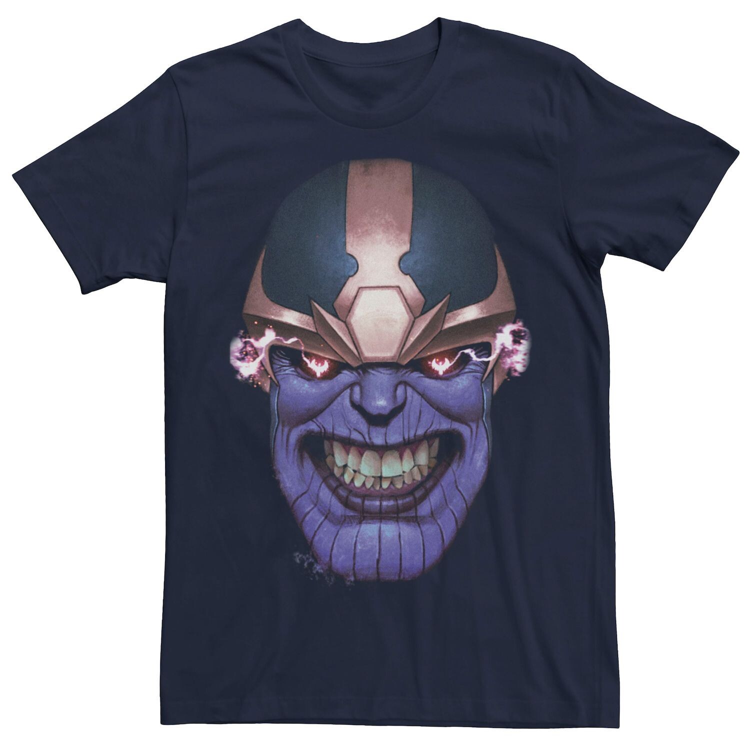 

Мужская футболка с рисунком Marvel Thanos Grinning Face