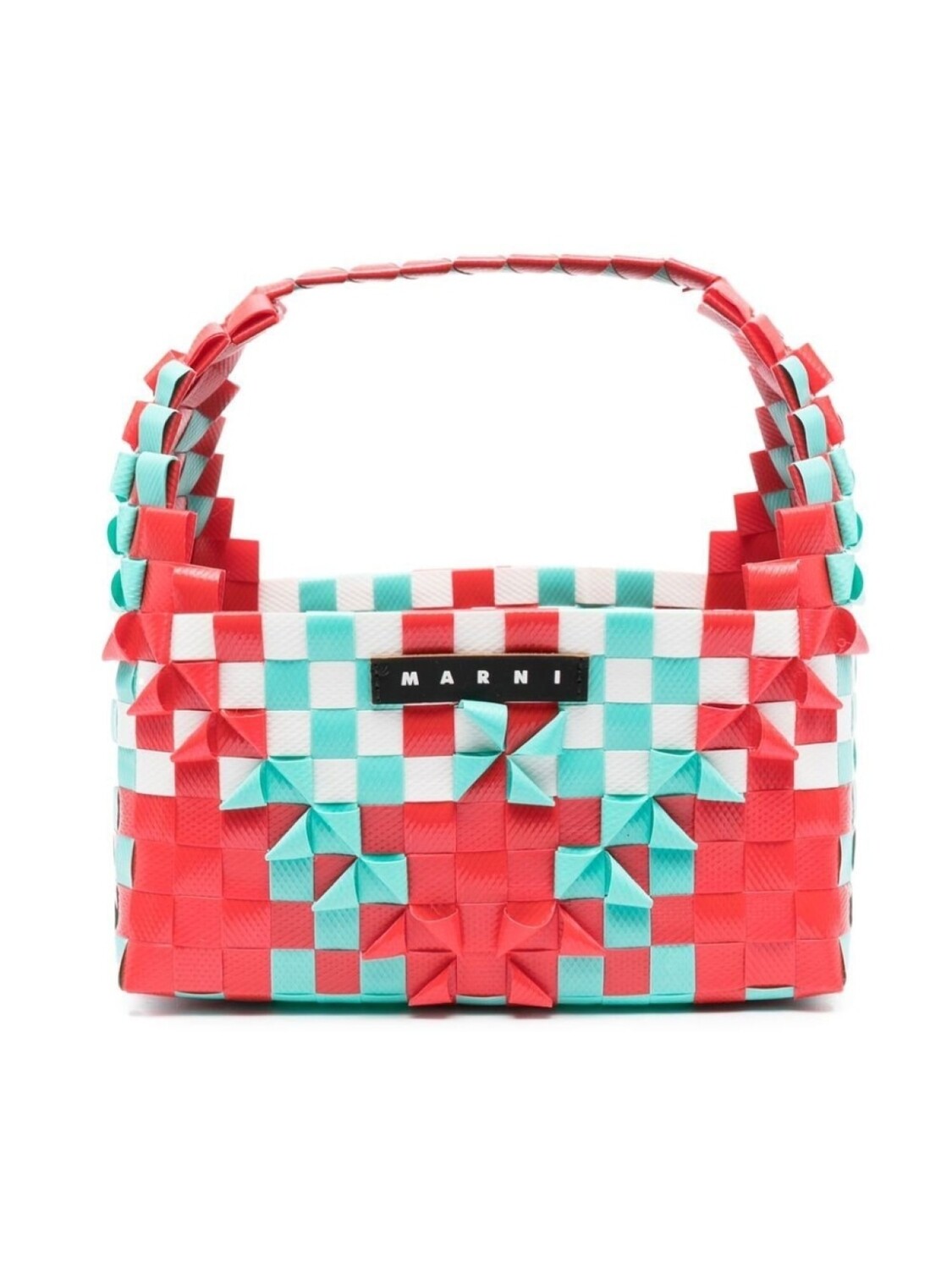 

Marni плетеная сумка на плечо Rainbow, красный