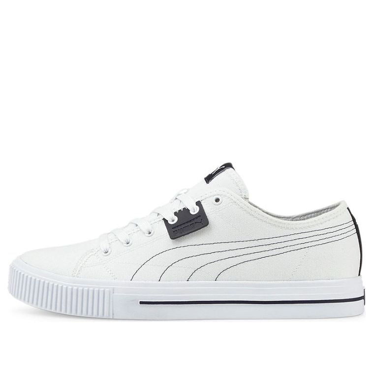 

Кеды PUMA Ever Cv Casual Skateboarding Shoes Unisex White Black, черный