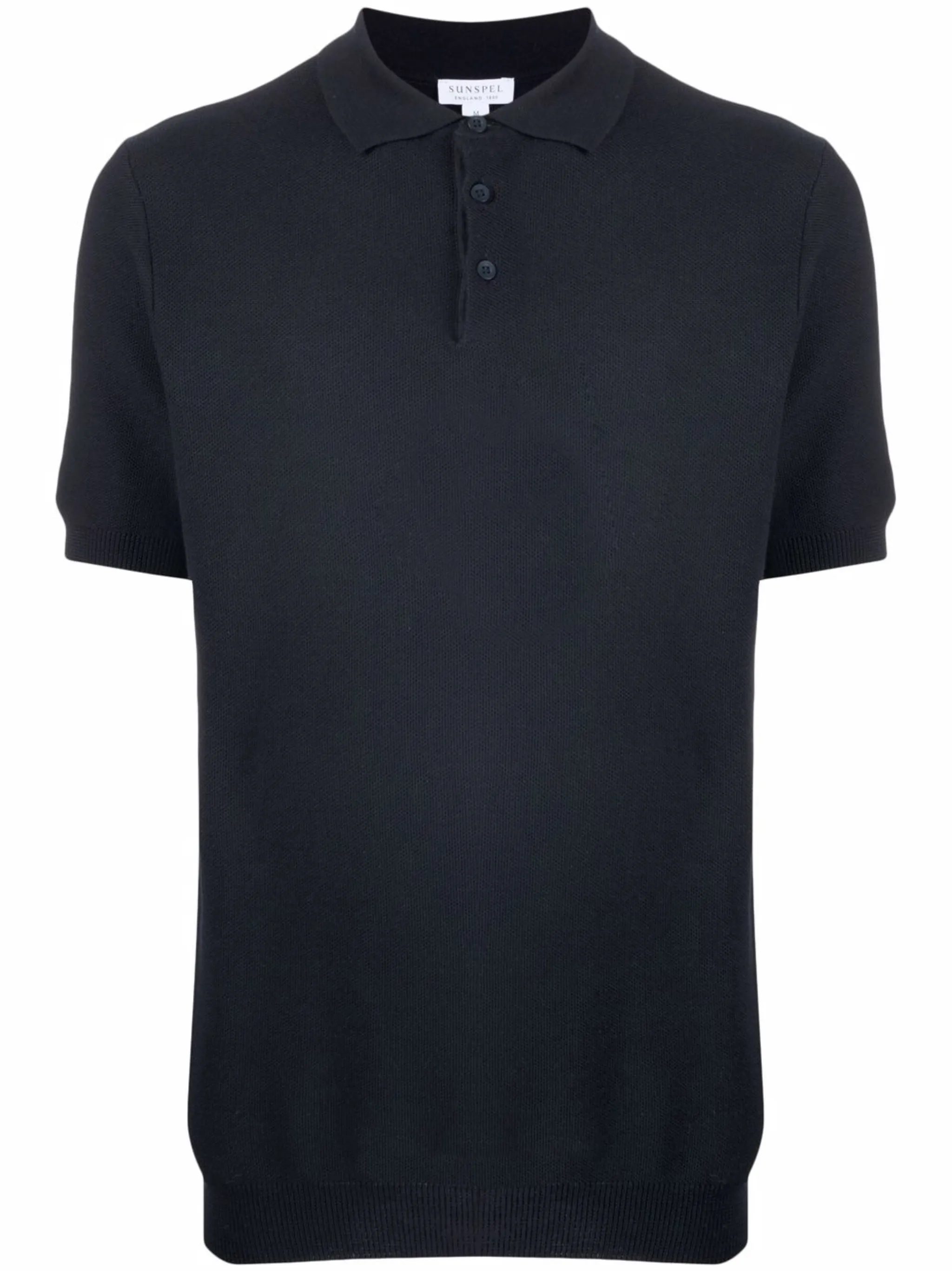 

Рубашка поло с короткими рукавами Sunspel, синий