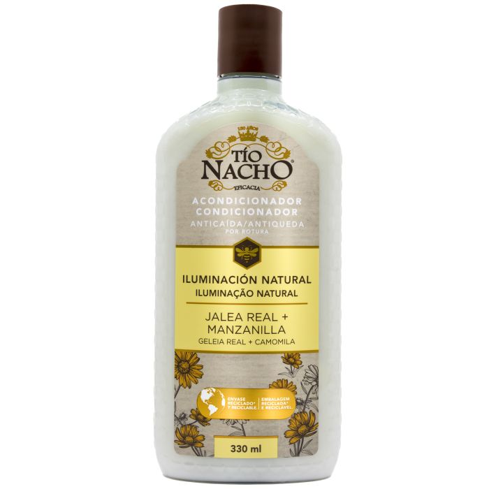 

Кондиционер для волос Acondicionador Anticaída Iluminación Natural Tío Nacho, 330 ml