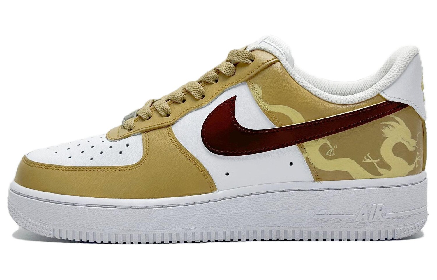 

Мужские кроссовки для скейтбординга Nike Air Force 1, Deep Khaki