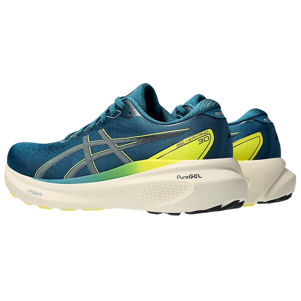 

Gel Kayano 30 Evening Teal Teal Tint Asics, Синий Желтый