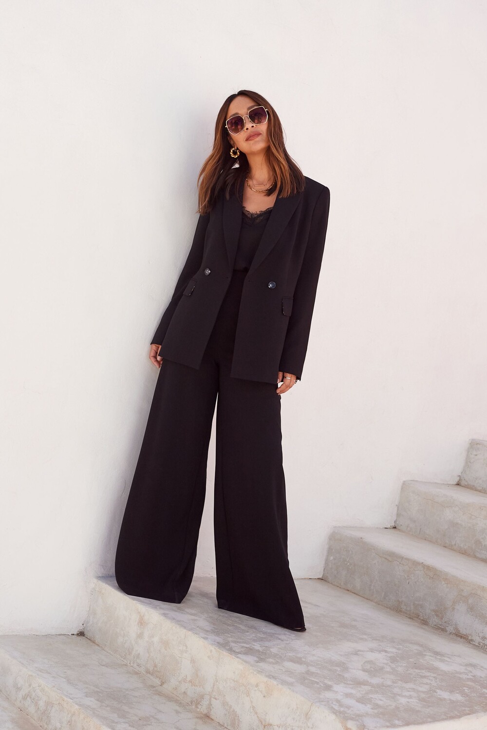 

Широкие брюки Отлично Myleene Klass, черный