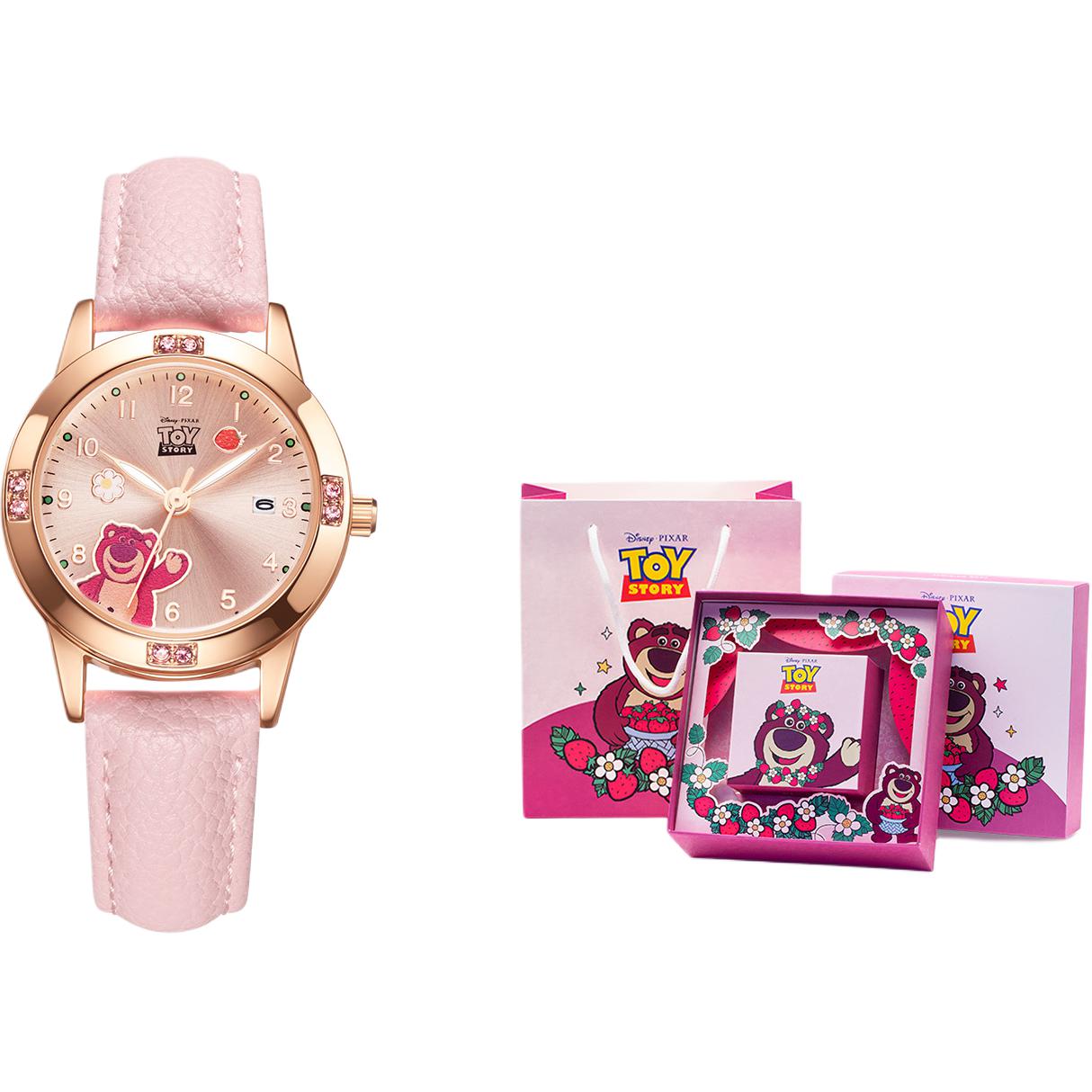 

Disney Часы Quartz Movement Leather Strap Watch Women's Watch Gold Dial