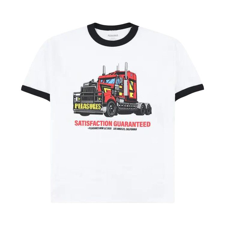 

Футболка Pleasures Big Load Ringer T-Shirt, White