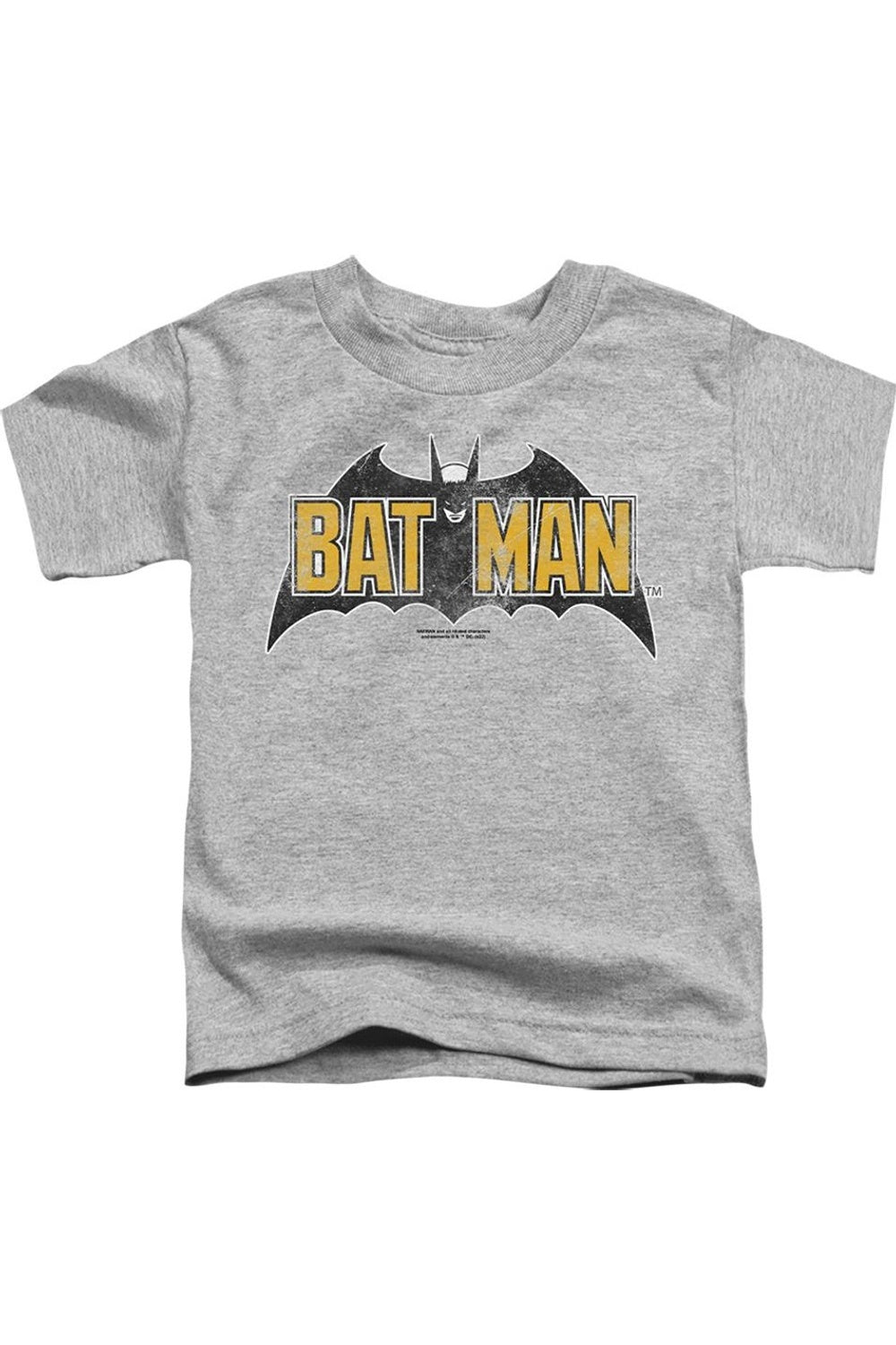 

Футболка с винтажным логотипом Batman для малышей Gildan, Athletic Heather