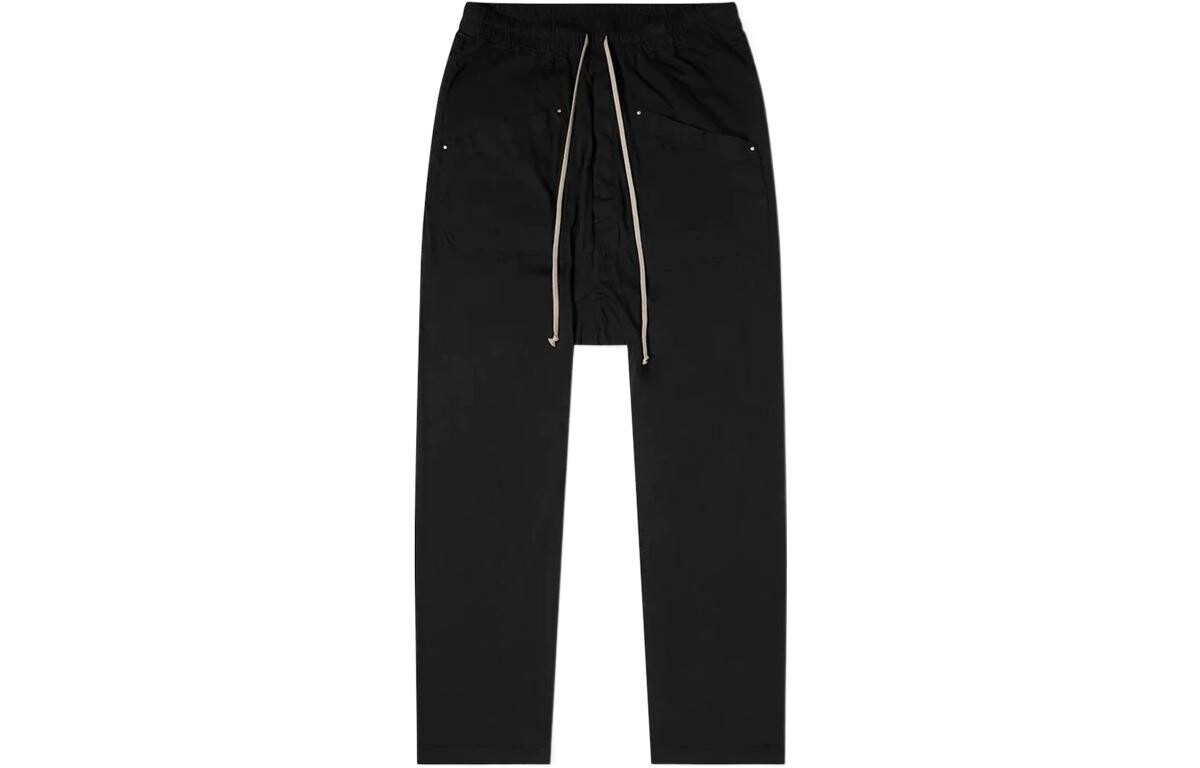 

Повседневные брюки мужские черные Rick Owens Drkshdw, черный