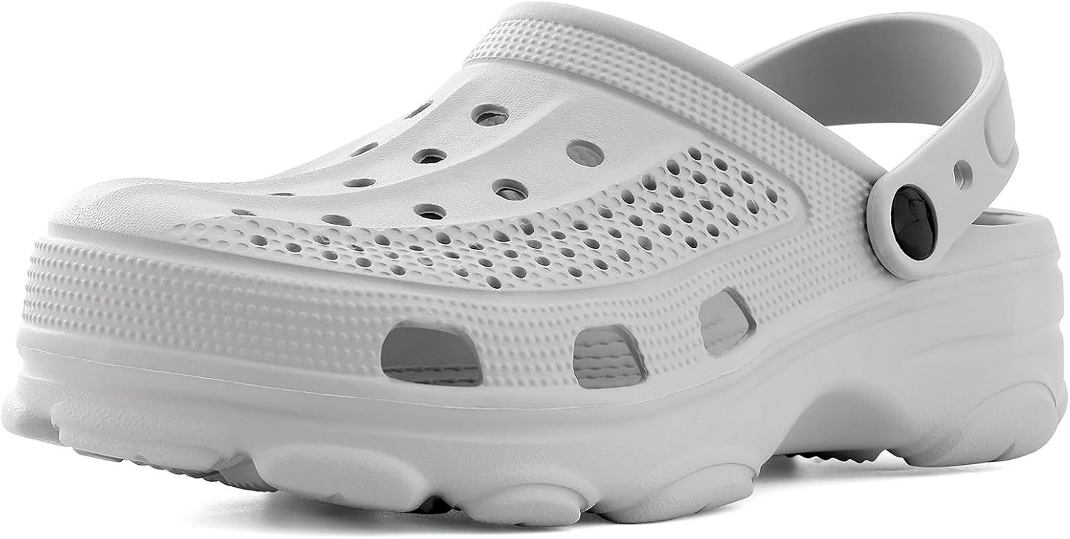 

Женские и мужские садовые сабо Beslip с поддержкой свода стопы, удобные сандалии без застежек, Atmosphere