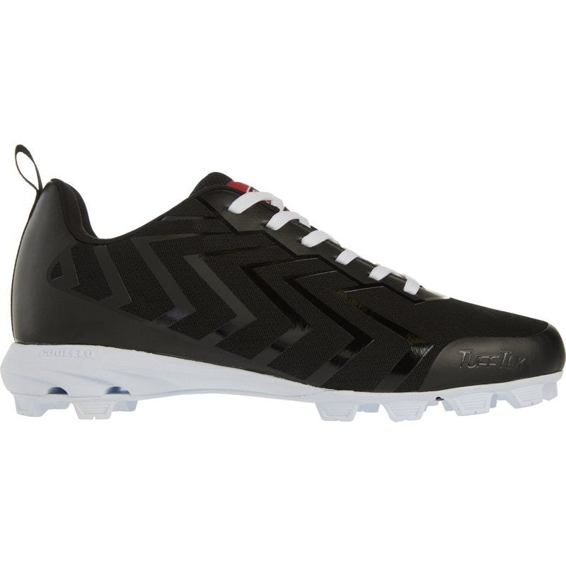Мужские бейсбольные бутсы Rawlings Savage Low 174929, черно-белые, со шнуровкой, UWU216 Rawlings, черный — фото 2