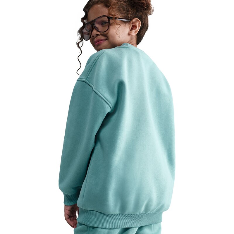 Sweatshirt g nsw club flc ovrszd crew lbr Nike, мультиколор — фото 4