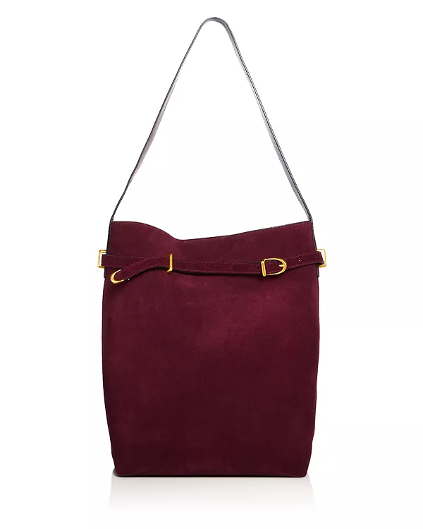 

Сумка-Портфель из замши с ремнем Madewell, красный