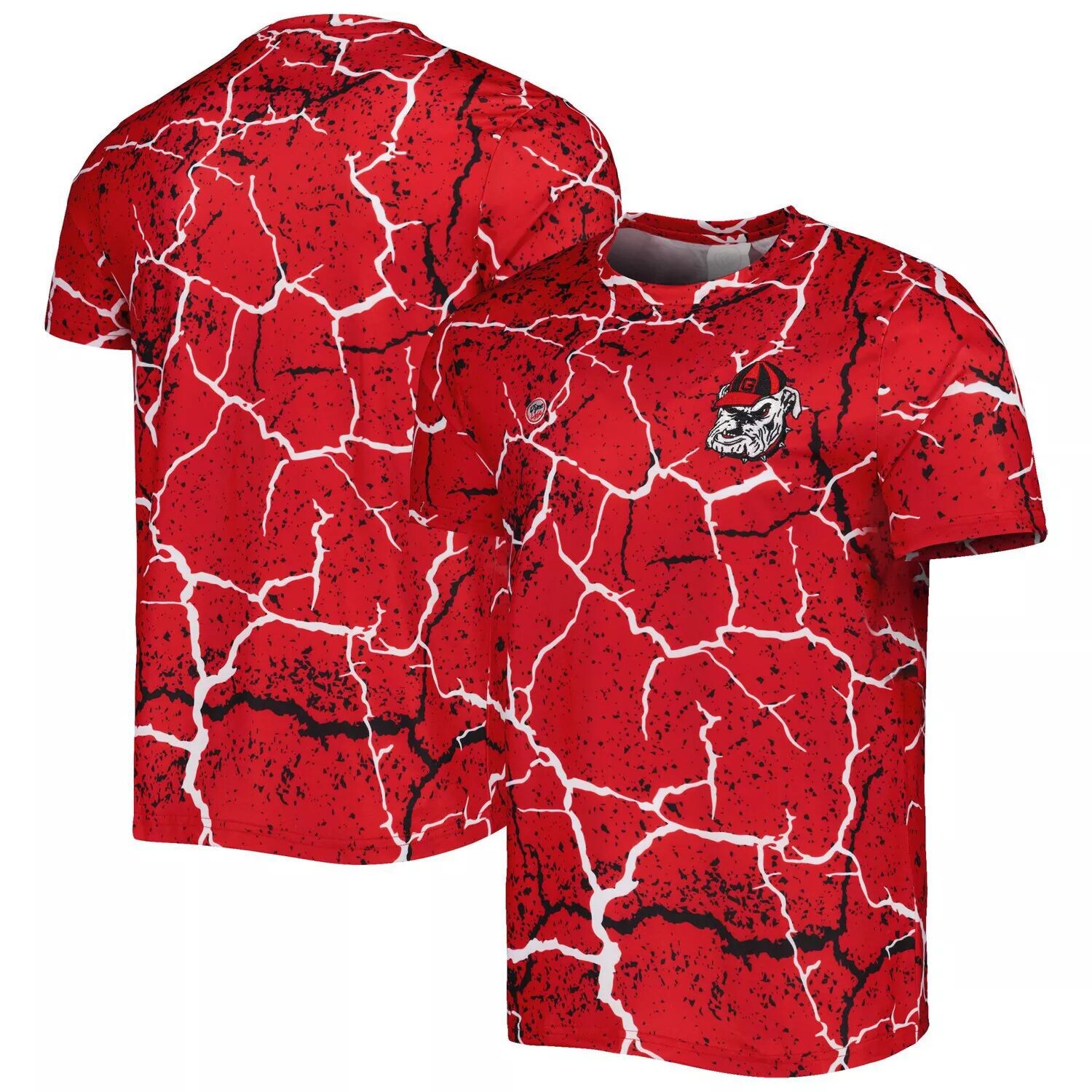 

Мужская футболка Dyme Lyfe Red Georgia Bulldogs Storm