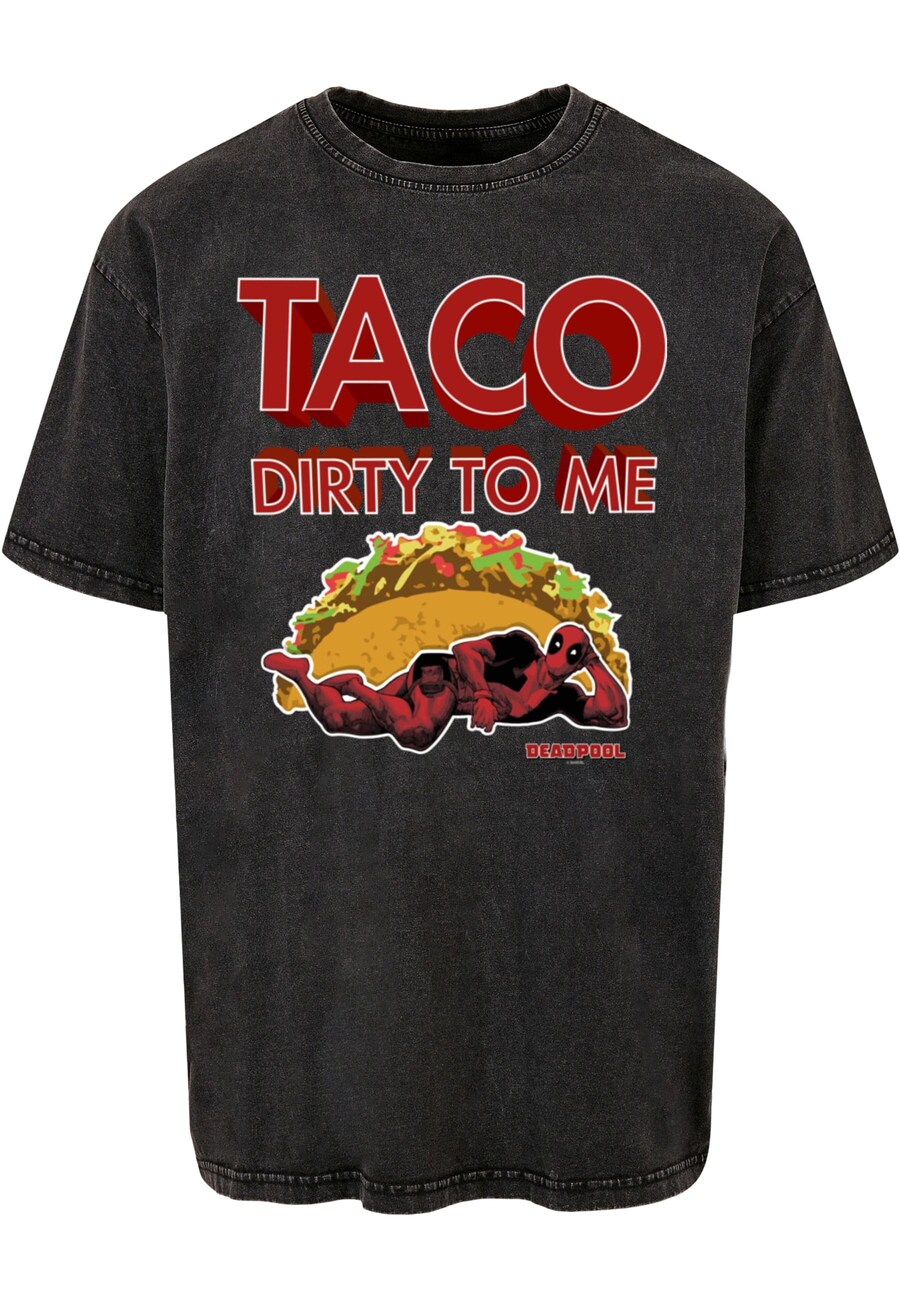 

Рубашка ABSOLUTE CULT Deadpool - Taco Dirty To Me, черный