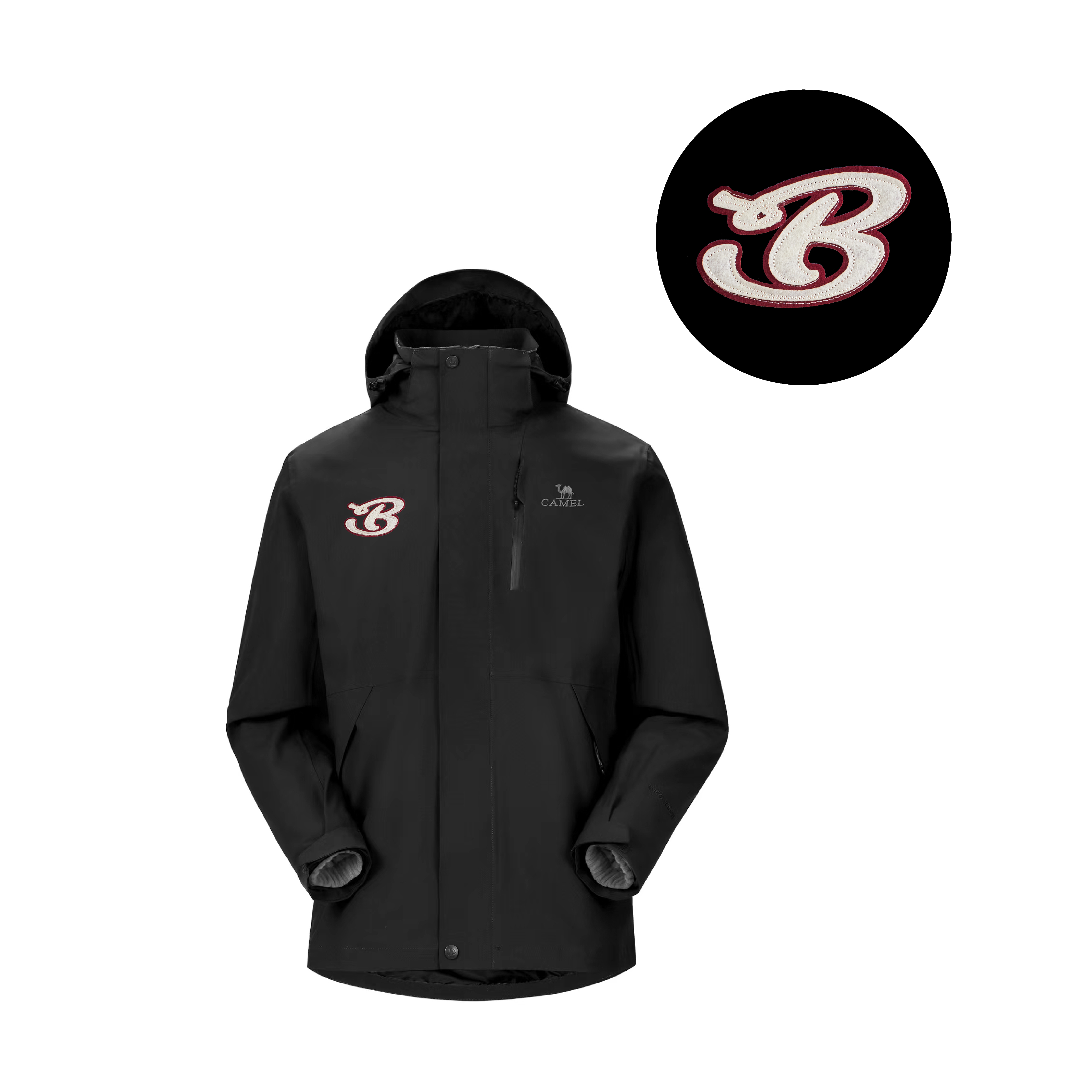 

Ветровка All weather Waterproof And Windproof Unisex CAMEL, phantom черный