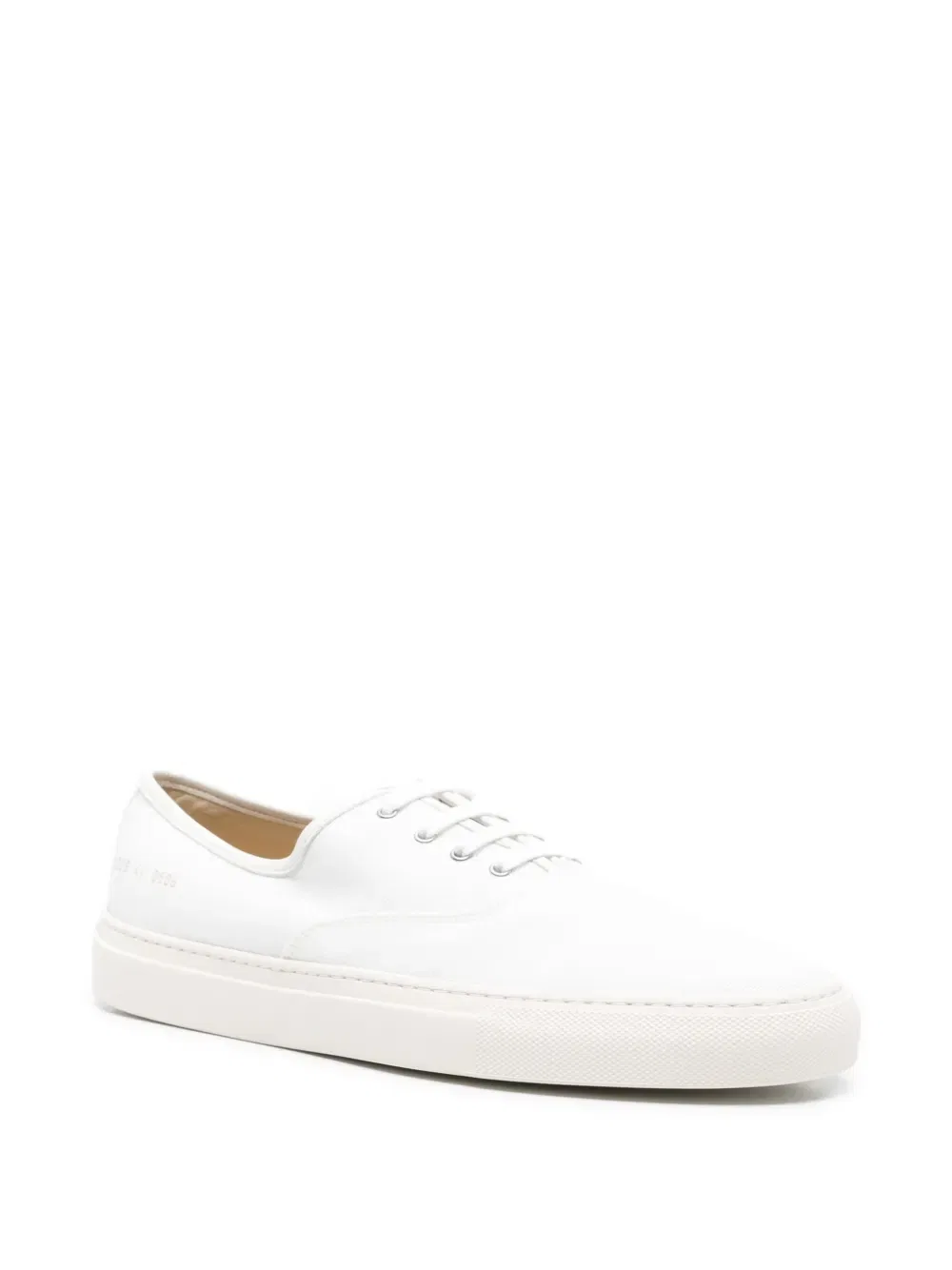 Кроссовки на шнуровке с четырьмя отверстиями Common Projects, белый — фото 2